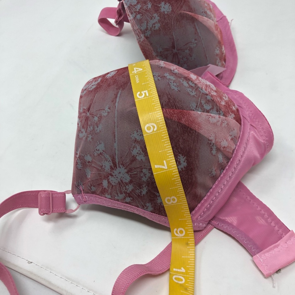 Sexy Pink Underwire Bra (E) - Picture 5 of 5